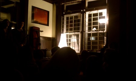 Back in December, we went to a truly unique "concert" of sorts.  Julia Nunes, who mostly made a name for herself with her super catchy YouTube videos, was returning to Philly.  After catching her the last two trips, at World Cafe Live and the North Star Bar, she was doing a private show in a living room.  Only 75 tickets sold, and she basically took requests all night.  